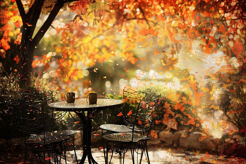 Table minimaliste avec chaise par Art & Soul Creations