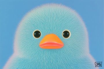 Soft Blue Innocence van OMG Art