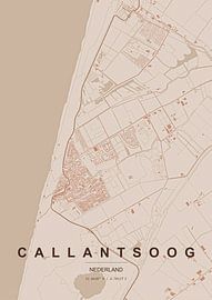Callantsoog Map by Stef van Campen