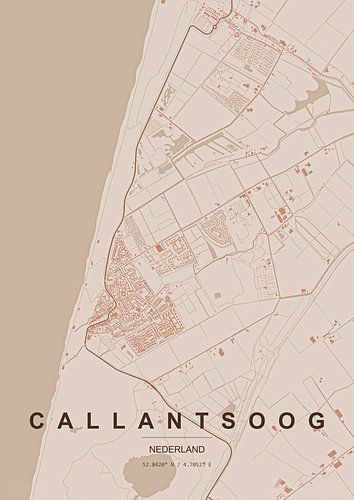 Callantsoog – Lageplan