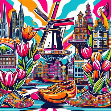 Popart Polder: Nederlandse Nostalgie van Nicole Habets