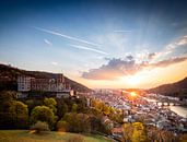 Schloss aussicht über Heidelberg von Fotos by Jan Wehnert Miniaturansicht