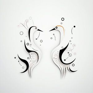 Geometric Mating Dance