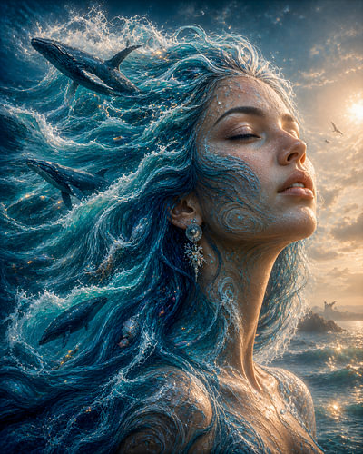 The Soul of the Ocean by MSP Canvas