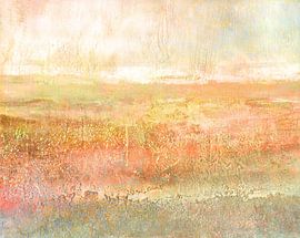 Oasis of light 1 Pastel pink by Claudia Gründler