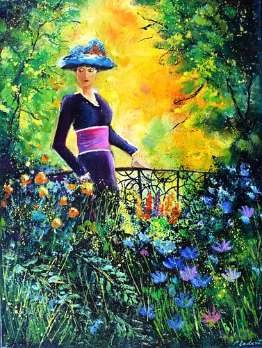 Een wandeling in de tuin