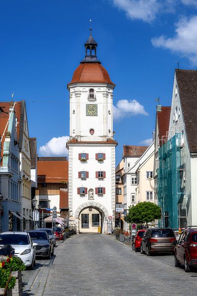 Der Mitteltorturm in Dillingen von ManfredFotos