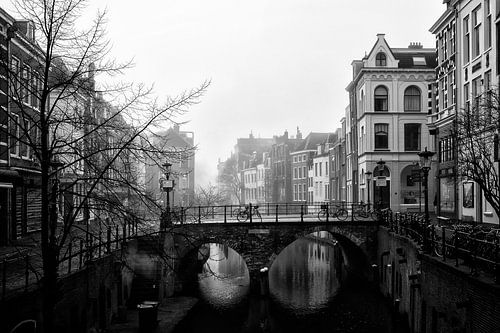 Maartensbrug à Utrecht vu du marché aux poissons et de Kalisbrug sur André Blom Fotografie Utrecht