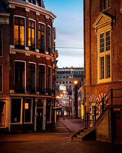 Koningstraat in downtown Haarlem - colour by Arjen Schippers