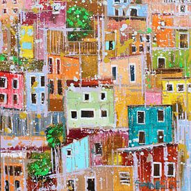 Colour houses van Atelier Paint-Ing