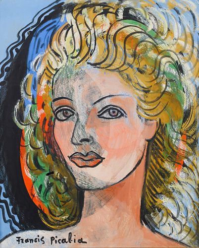 Francis Picabia - Die Blondine (circa 1940-1946)