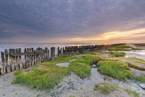 Zonsopkomst Waddenzee