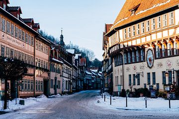 Winterstille in Stolberg, Harzgebirge, Deutschland von Suzanne Spijkers