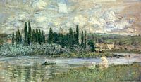 Gezicht op Vétheuil, Claude Monet van Meesterlijcke Meesters thumbnail