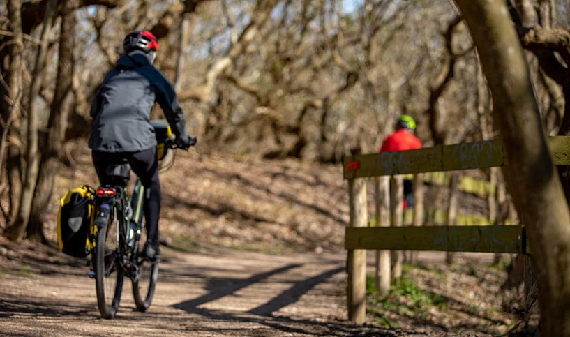 Cyclists through the Manteling of Walcheren by Percy's fotografie