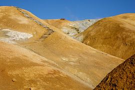 Layers in Kerlingarfjöll Iceland by Eveline Dekkers