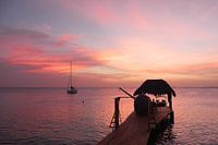 Beautiful sunset on Bonaire