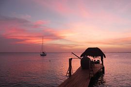 Zonsondergang in Bonaire von Annemieke Klijn