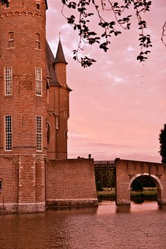 Schloss in der Abenddämmerung