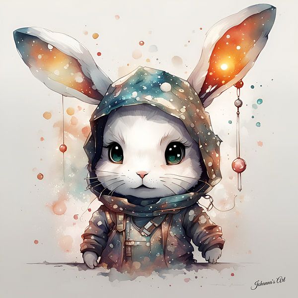 Chibi Kaninchen 4 von Johannas Art Creations