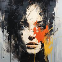 Portrait abstrait ;
