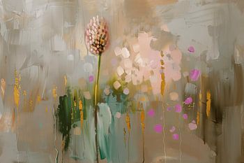 Botanisch, modern und abstrakt im japanischen Stil