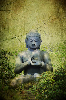Big Buddha bron van rust en ontspanning