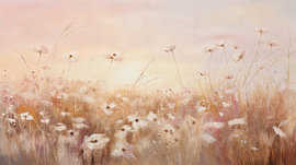 Flower field earthtones by Bianca ter Riet