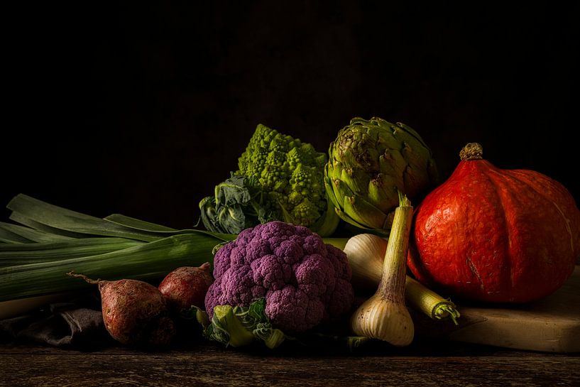 Gemüsestillleben von Annemieke Nierop