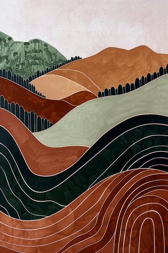 Layered Hills