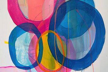 Zen Modern abstract werk van Zen en Meer