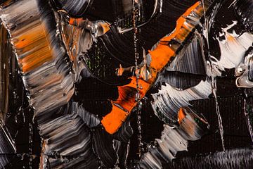 oranje & zwart van Jan Fritz