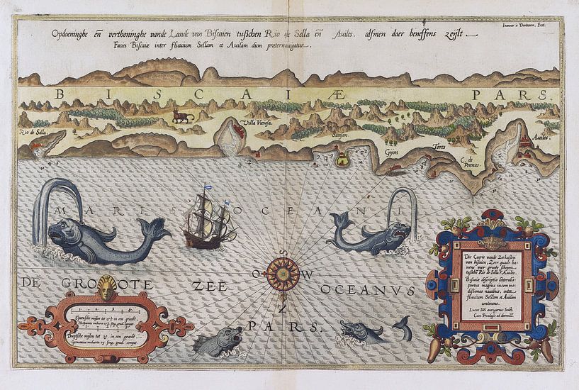 Küste der Biskaya, 1585 von Atelier Liesjes