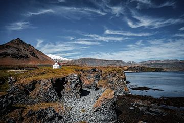 Arnarstapi Huis in IJsland van Rafaela_muc