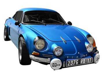 Alpine Renault A110 van aRi F. Huber