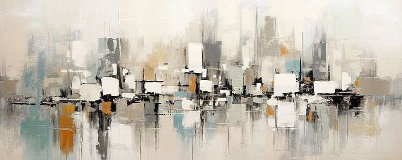 Grün-Blau 33,21 von ARTEO Gemälde