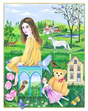 Fantasie in de kindertijd van Isabelle Brent