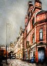 Engeland Manchester stadslandschap #Manchester van JBJart Justyna Jaszke thumbnail