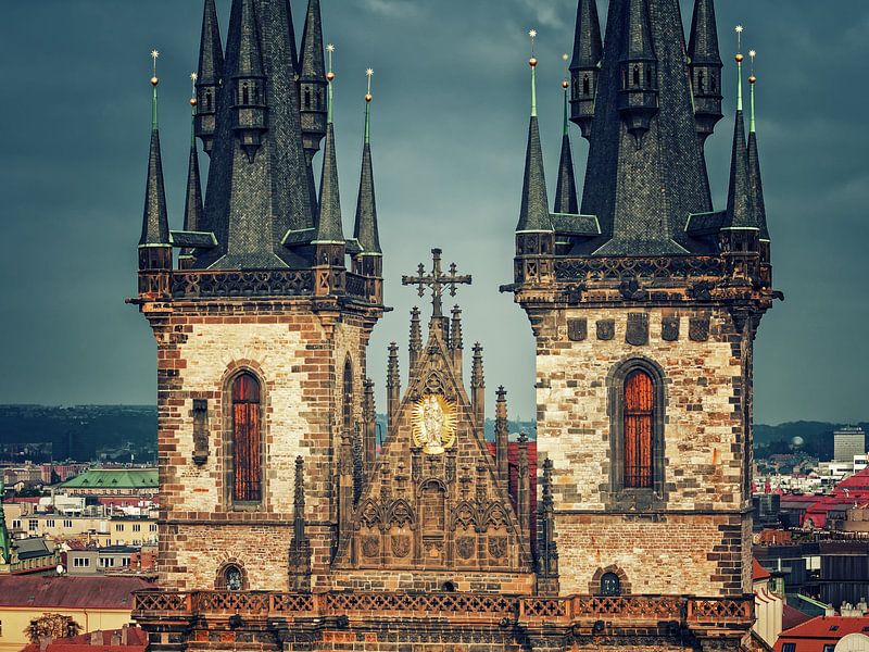 Prag - Teynkirche von Alexander Voss