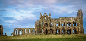 Ruines de la cathédrale de Whitby, North Yorkshire sur Rietje Bulthuis