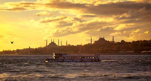 Sunset on the Bosphorus, Istanbul