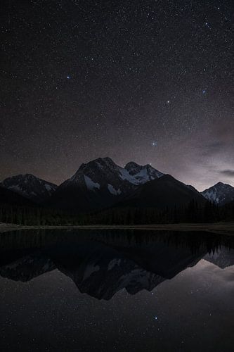 Sternenhimmel über dem Bergmeer – Kinematografische Fine-Art-Nachtfotografie