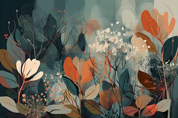 Abstrakte Blumen