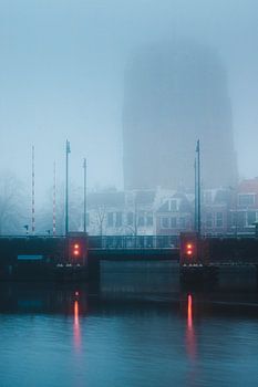 Oldehove in the fog