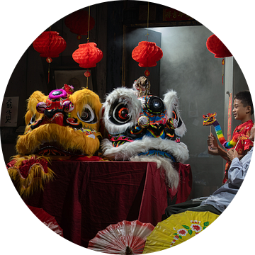 Chinese draken in Lasem