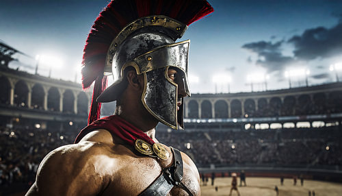 Spartanen in de arena