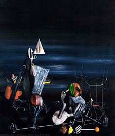Yves Tanguy - Langzaam naar het noorden, 1942
