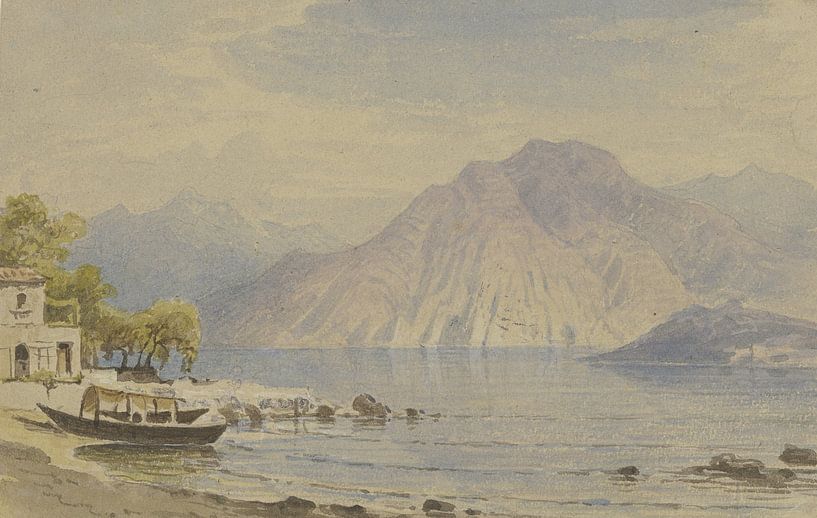 Lake Como, Carl Morgenstern by Masterful Masters
