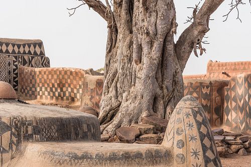 Afrikanische traditionelle Architektur in Burkina Faso von Photolovers reisfotografie