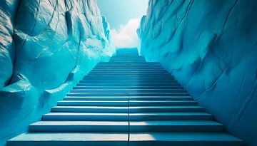 Stairs to the top by Mustafa Kurnaz